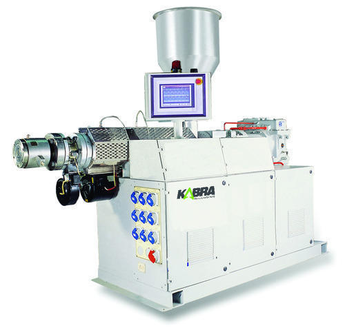 Used Twin Screw Extruder Kabra Make