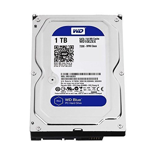 Western Digital WD10EZEX 1TB Internal Hard Drive for Desktop (Blue)