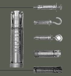 Four Shield Anchor Fasteners Bottom Diameter: 18  Centimeter (Cm)