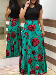 Red Flower Designer Kurti
