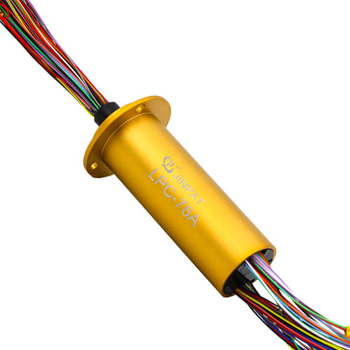 Electric slip ring - EST series - DSTI - Dynamic Sealing Technologies, Inc.  - hollow-shaft / standard / with gold contacts