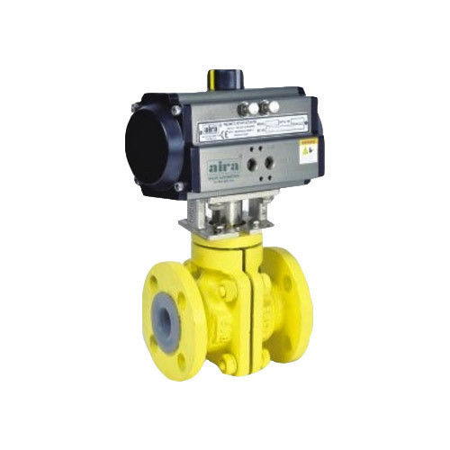 Black Pfa Lined Ball Valve