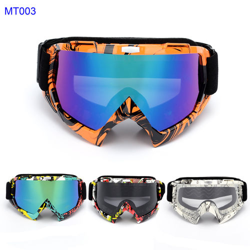 Mirror 100% Uv400 Protection Motorcycle Goggles