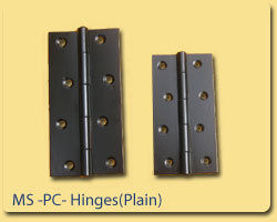 Silver Optimum Quality Door Hinges