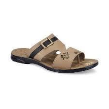 PU Brown Color Mens Sandal