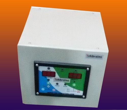 All Color Available Tekbrains Small Size Digital White Servo Voltage Stabilizer