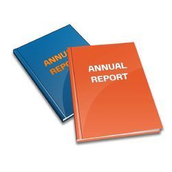Hexgonal Annual Report Printing Service