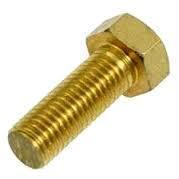 Fine Finish Brass Bolts