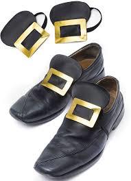 Men Black Shoe Buckles