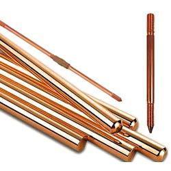 Copper Precise Design Earthing Rods