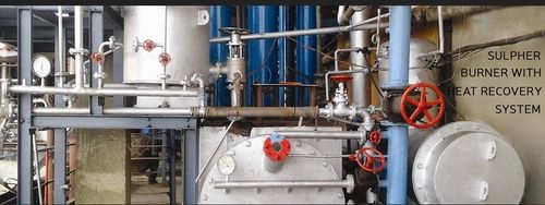 Sulpher Burner With Heat Recovery System