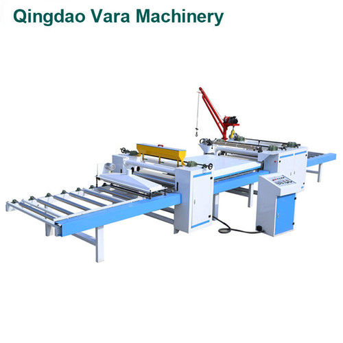 Automatic Laminating Machine For Kitchen Cabinet Wardrobe Floor Decorative Paper With High Quality