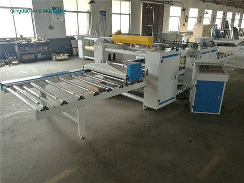 Automatic Wood Grain Paper Wood Veneer Abs Pp Pet High Gloss Foil Film Laminating Machine