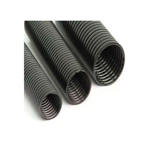 Black PVC Electrical Cable Pipe