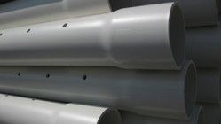 Black Pvc Perforated Pipes With 20mm To 400mm Sizes