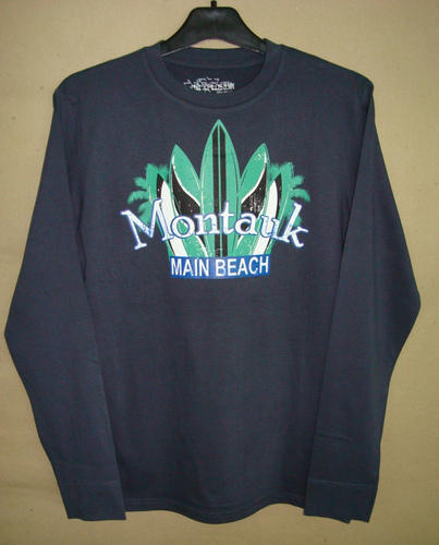 Blue Night Montauk Main Beach T Shirt