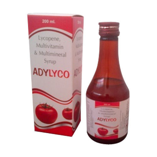 Lycopene Multivitamin Multimineral Syrup - 200 ml Liquid Composition | Long Shelf Life, Quick Results, Precise Nutrition