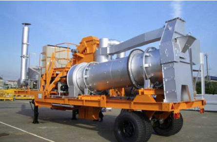 Mobile Asphalt Plant - Quality Assured Components, Ultra Modern Technology , Easy to Establish and Optimized Fuel Efficiency