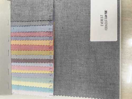 Plain Cotton Oxford Chambray Fabric