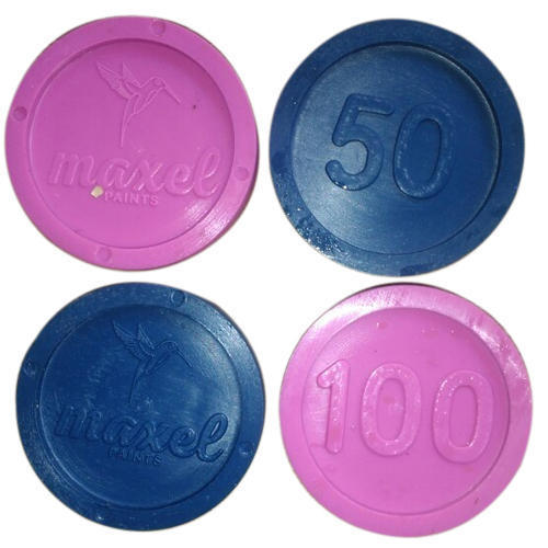 36mm Embossed Plastic Token