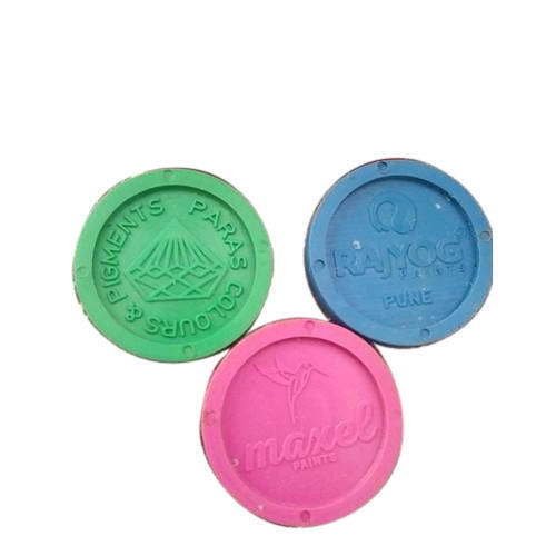 Colored Embossed Plastic Token