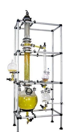 Borosilicate Glass High Capacity Fractional Distillation Unit