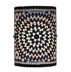 Black And White Mosaic Wall Lamp