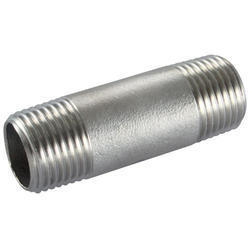 Steel Pipe Nipple - Stainless Steel, Female Connection, Diameter Up to 1", Length Up to 3"