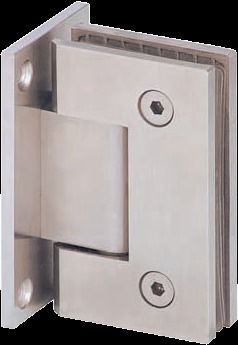 Wall TO Glass Hinges 90' SS