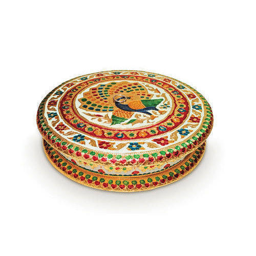 Designer Meenakari Dry Fruit Box