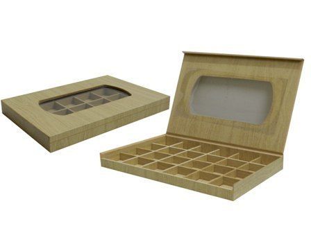 Designer Wooden Chocolate Box - Premium Quality Wood, Elegant Design , Perfect for Gifting