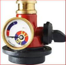 Gas Safety Valve with Gauge