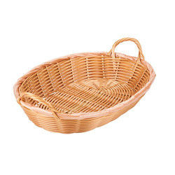 Handmade Bamboo Oval Basket