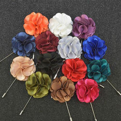 Fabric Flower Lapel Pin Application: R&D