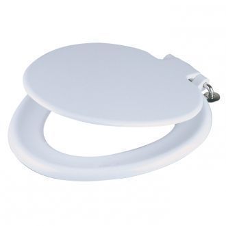 White Mini Toilet Seat Cover