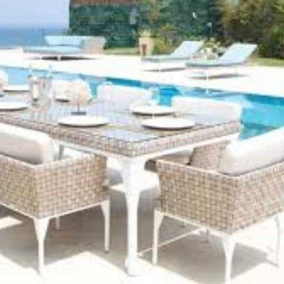 Swimming Pool Side Dining Table