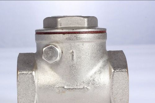 Silver Color Swing Check Valve