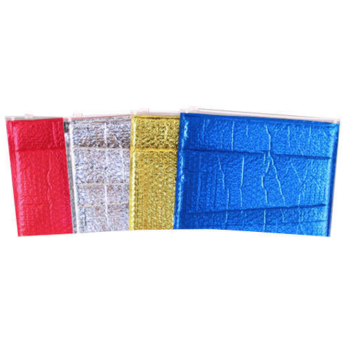 Colored Slider Zipper Pouch