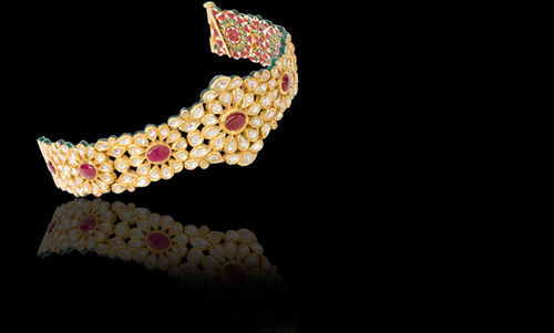 Kundan Meena Bracelet