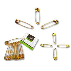 Steel and Brass Safety Pin
