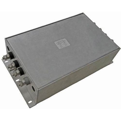 Rectangular Metal Body Electrical Emi Power Line Filters For Industrial