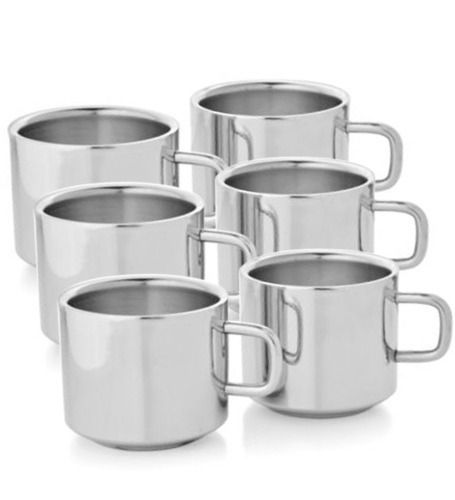 Plain Stainless Steel Tea Cup