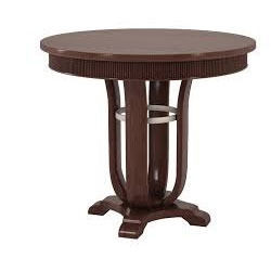 Easy To Clean Round Center Wooden Table