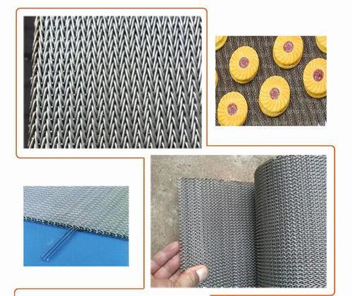 Spiral Freezer Stainless Steel Wire Mesh Belt For Drying