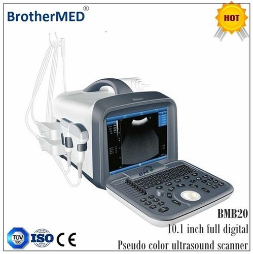 Accurate Result 10.1 Inch Full Digital Pseudo Color Ultrasound Scanner