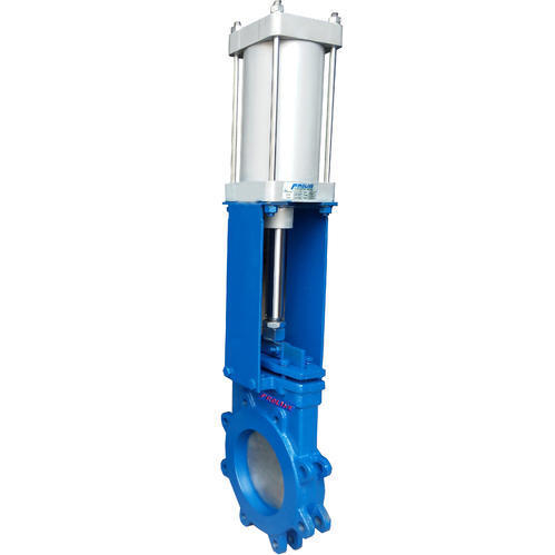 Pneumatic Cylinder Operated Knife Gate Valves