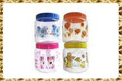 Printed Pet Plastic Jars