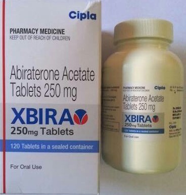 Xbira 250 Mg Tablet - 250mg Abiraterone Acetate, 120 Uncoated Tablets for Personal and Clinical Use