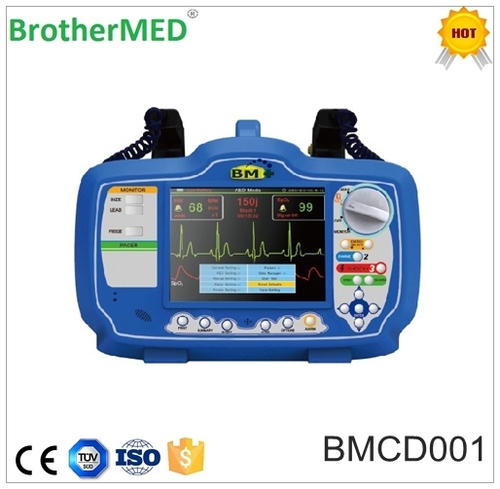 7 Inch Biphasic Defibrillator By Nanjing Brother Medical Equipment Co.,Ltd