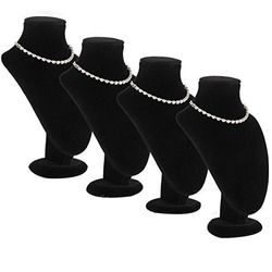 Black Imitation Necklace Stand